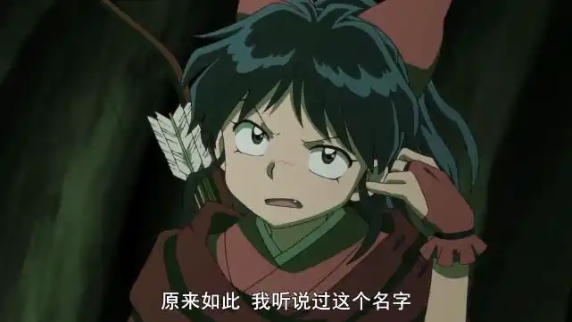 原创半妖的夜叉姬诸叶遗传犬夜叉的狗鼻子她似乎很崇拜杀生丸