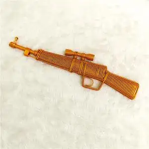 【小号98k步枪】创意手工模型枪铝线工艺品地摊家居摆件礼品装饰
