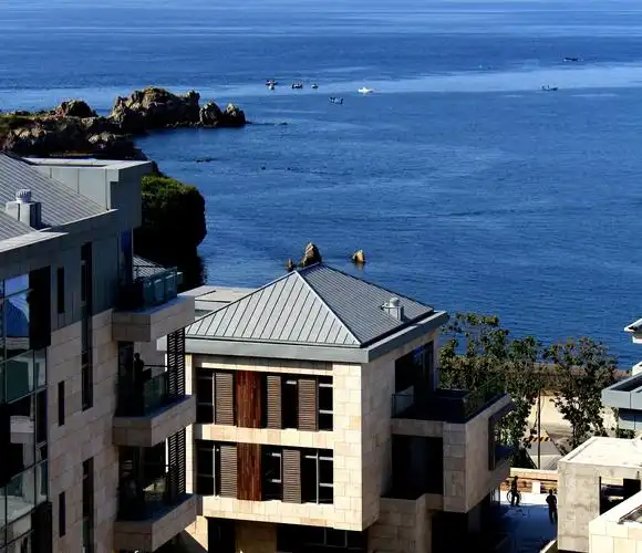 大连琥珀湾实景图楼盘相册-大连购房网