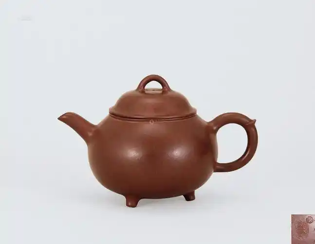 陈国良 三足石瓢-中国当代高端工艺品——紫砂壶-雅昌拍卖