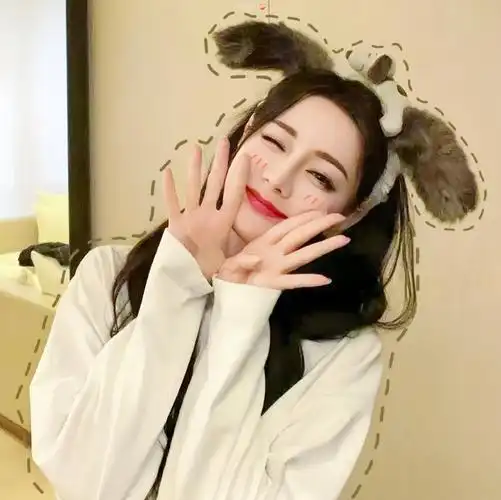 姐姐跟我撒娇呢～头像|壁纸 已编辑#迪丽热巴最美的石榴花特效