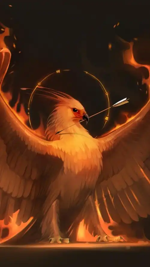 凤凰,翅膀,箭头,艺术图片