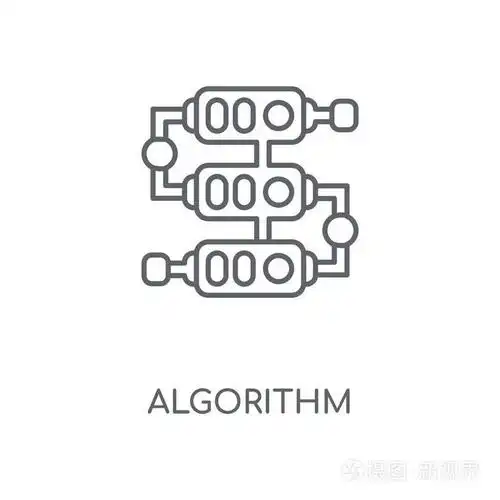 算法概念笔画符号设计.