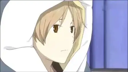 夏目友人帐把熟睡中的夏目活活冻醒只为送这个雪怪好可爱