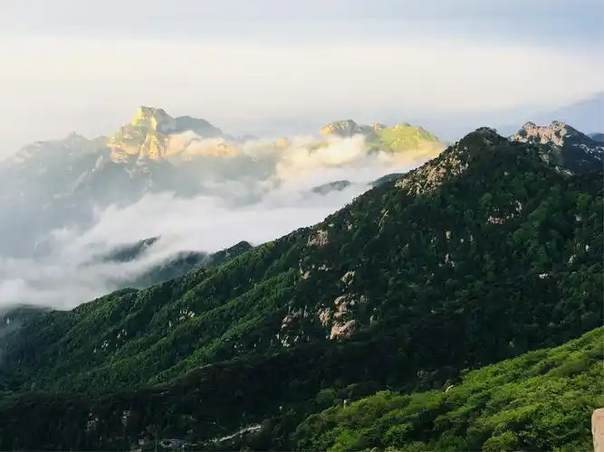 泰山云海日出奇观 - 美篇