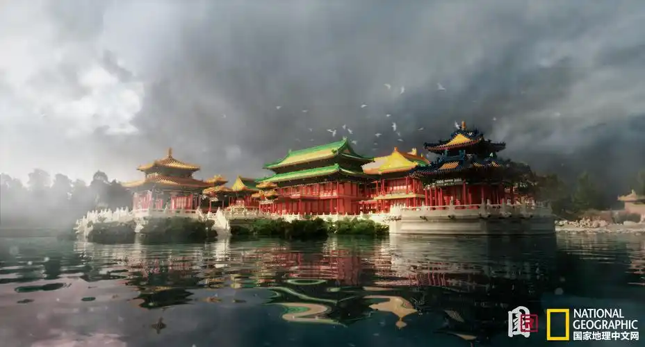 大美圆明园复原图今面世,3d效果震撼!