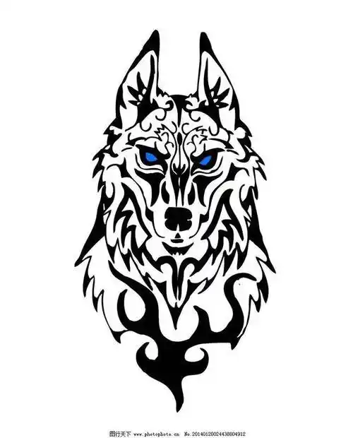 狼简笔画 狼简笔画凶残霸气