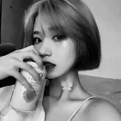 女生头像伤感黑白高冷精选 韩范孤傲女生头像超好看