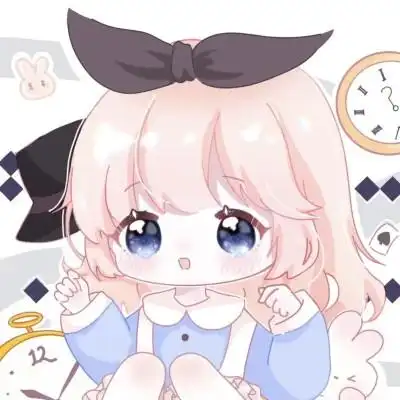 可爱卡通头像女生呆萌q版简单60张