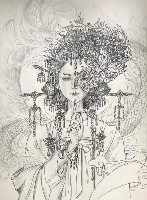 半面妆(古戈力)