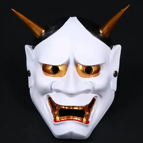珍藏版纹身/刺青般若面具日本佛教鬼首面具般若工艺品面具批发