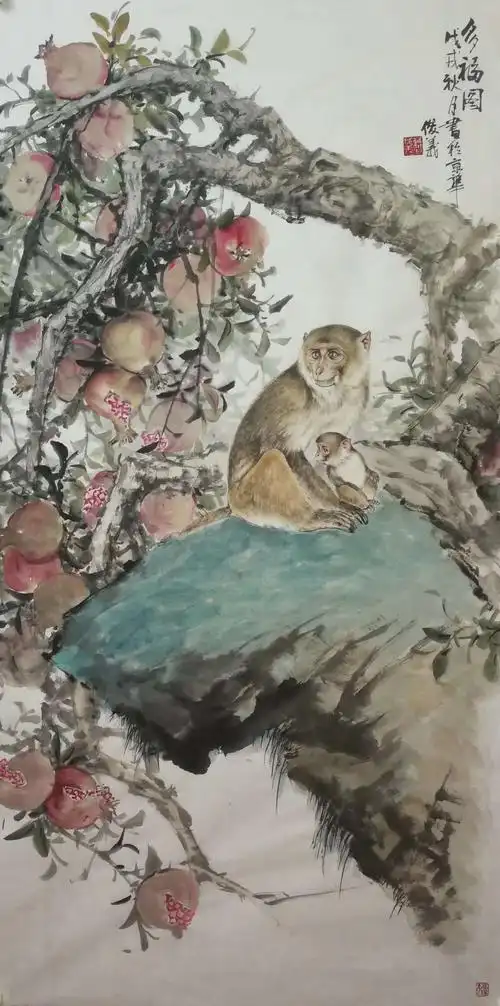 著名画家曹俊义先生作品欣赏