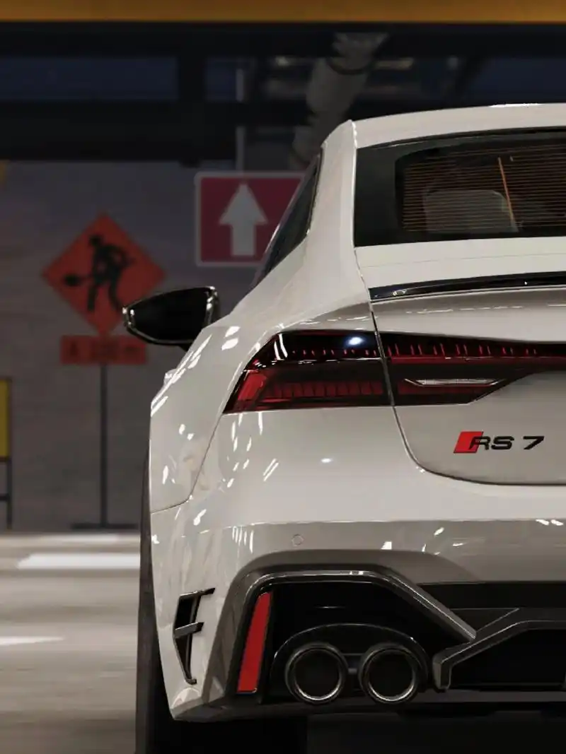最美轿跑奥迪rs7