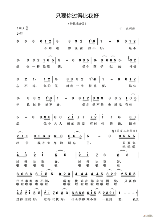 流行歌曲简谱1