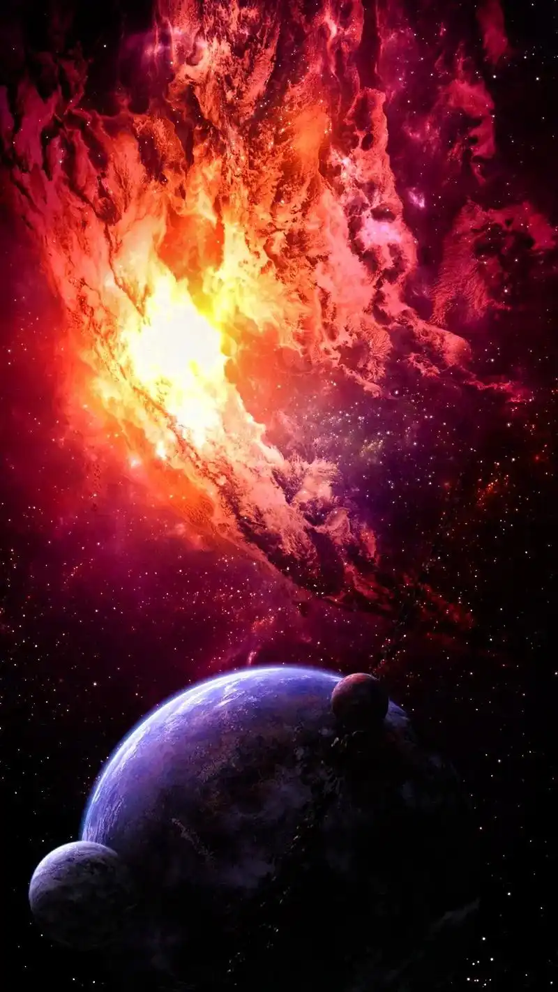 银河系有多壮观 #高清星球壁纸 #抖音图文来了 #4k超清 - 抖音