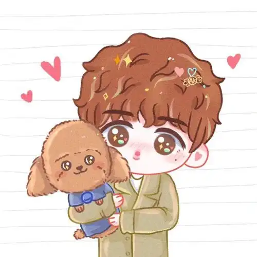 q版蔡徐坤 cr:一颗爱困糖