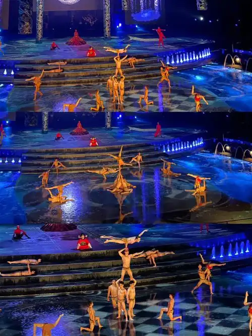 一生必看的水舞秀表演60不看汉秀武汉白来60