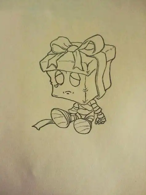 手绘英雄简笔画lol英雄简笔画薇恩男枪简简笔画英雄联盟q版英雄联盟