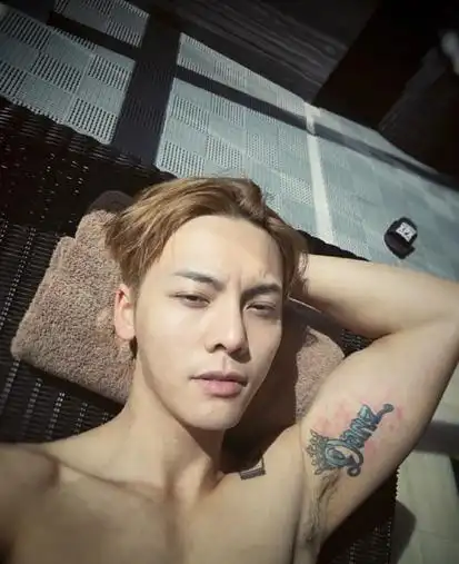 陈伟霆晒自拍肌肉撩人 网友:请把衣服穿好(图)