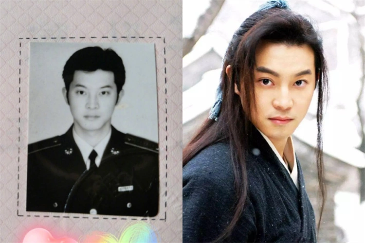 沙溢晒军艺时期毕业照,穿军装颜值青涩,对比中年状态如同两人