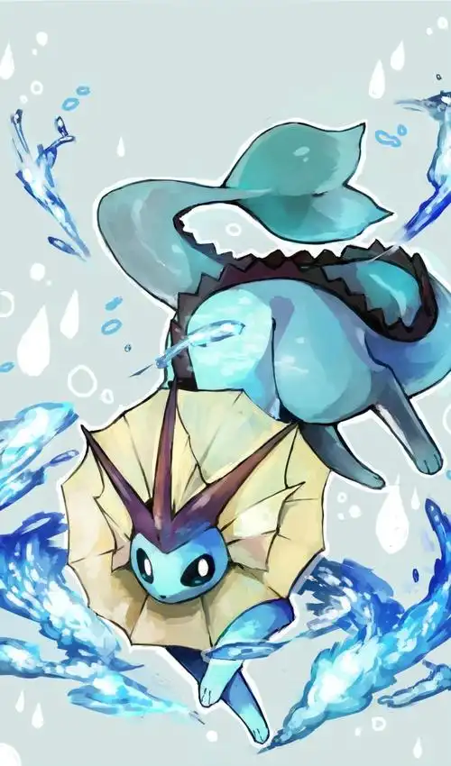 口袋妖怪伊布家族萌系手机壁纸