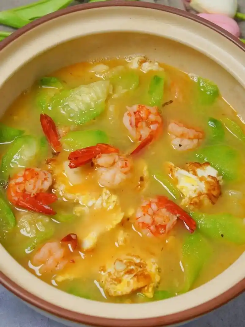 我一周要做好几次的丝瓜虾仁 - 抖音