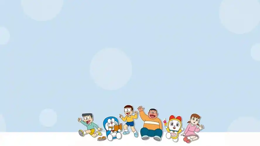 哆啦a梦 简约 超清4k电脑壁纸