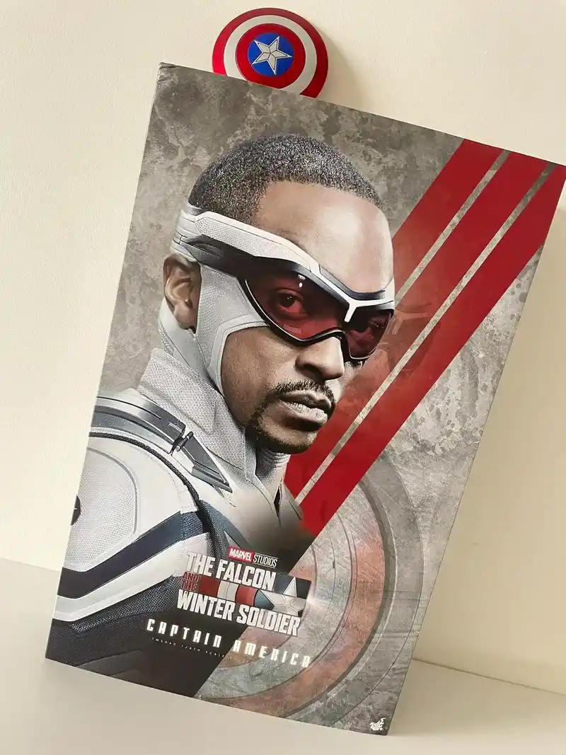 振翼出击 新美队.太帅了 振金大翅膀#漫威 #猎鹰与冬兵 # - 抖音