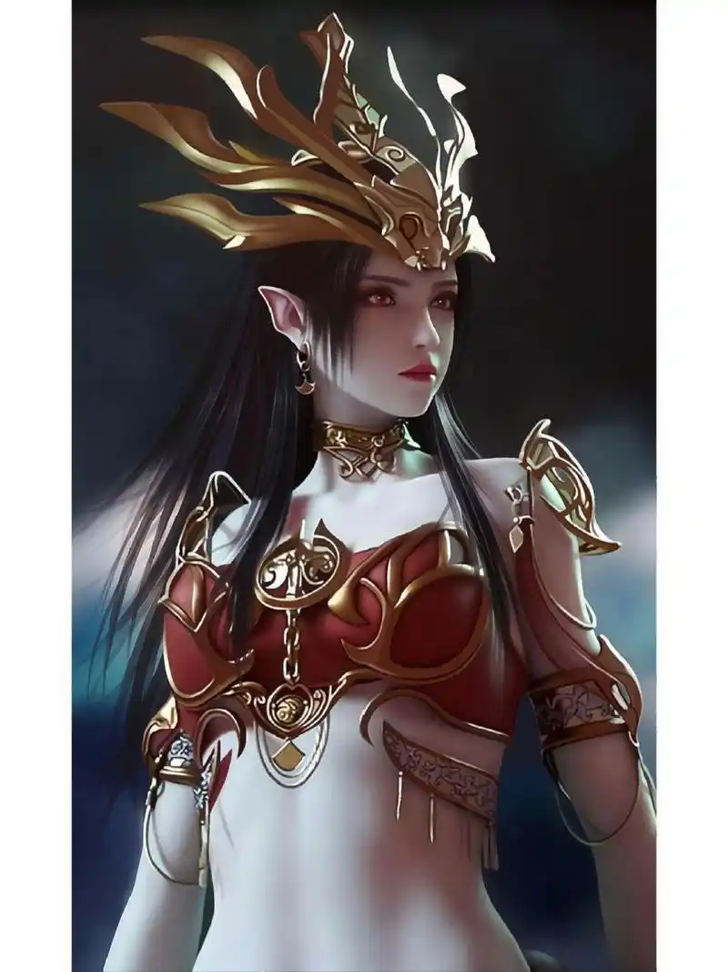 美杜莎 美杜莎,又名彩鳞,原为加玛帝国塔戈尔大沙漠蛇人部落女王,在天