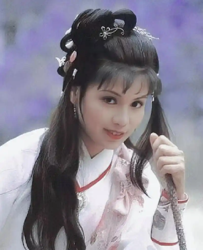 金庸小说《射雕英雄传》里面的俏黄蓉:翁美玲7815  #金庸# #明星