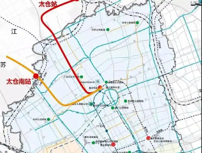 嘉闵线最新动态嘉定北站北延伸后将与太仓这样对接