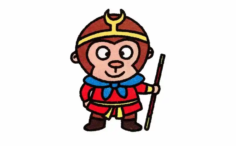 简笔画孙悟空画法详解2021-12-0412人物简笔画q版卡通人物简笔画之靖