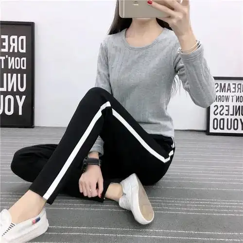 少女春装 初中生_18春装12少女裤13初中学生14大童15岁女孩16宽松休闲