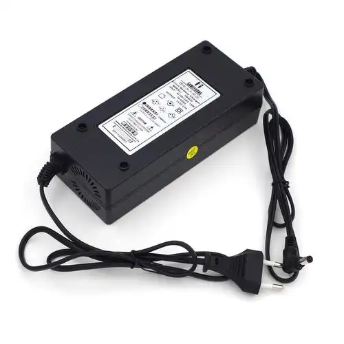 48v锂电池充电器 输出电压54.6v电流3a莲花头输入ac160v-240v欧标