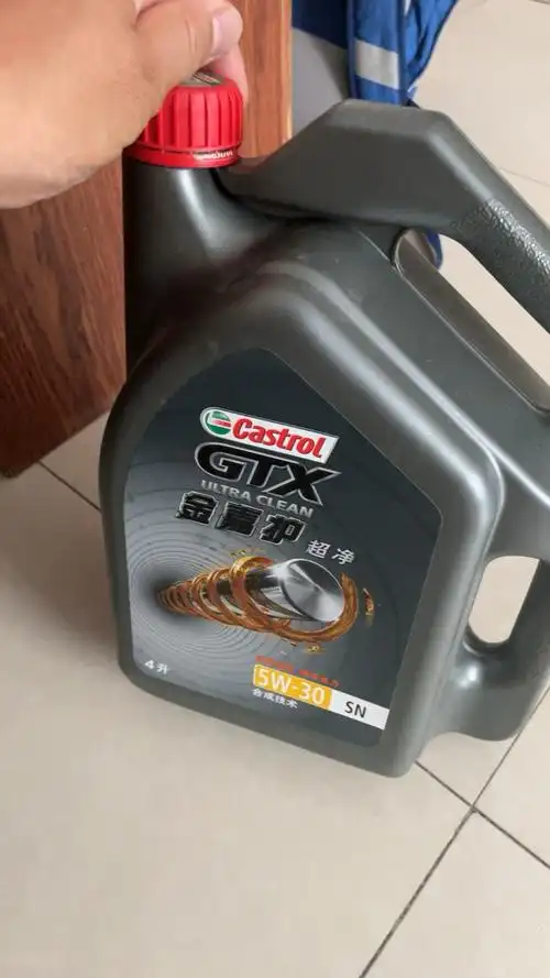 嘉实多(castrol)金嘉护5w-30 sn级别 半合成机油 润滑油 4l/瓶晒单图