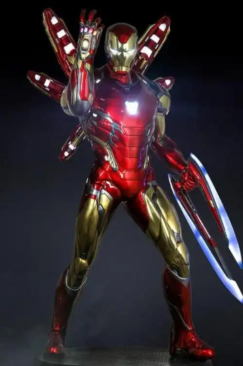 hot toys:《复仇者联盟4:终局之战》钢铁侠手办 马克85