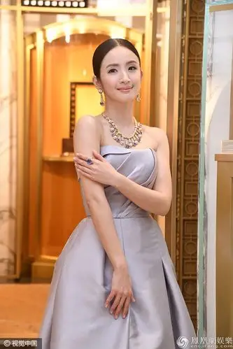 袁湘琴彻底变女神林依晨婴儿肥难掩好气质抹胸礼服惊艳亮相