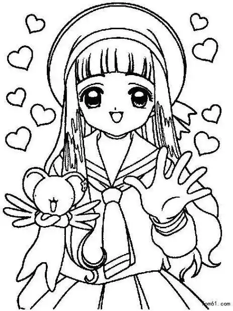 2013暑假美术培训可爱的动漫人物简笔画简笔画卡通人物可爱