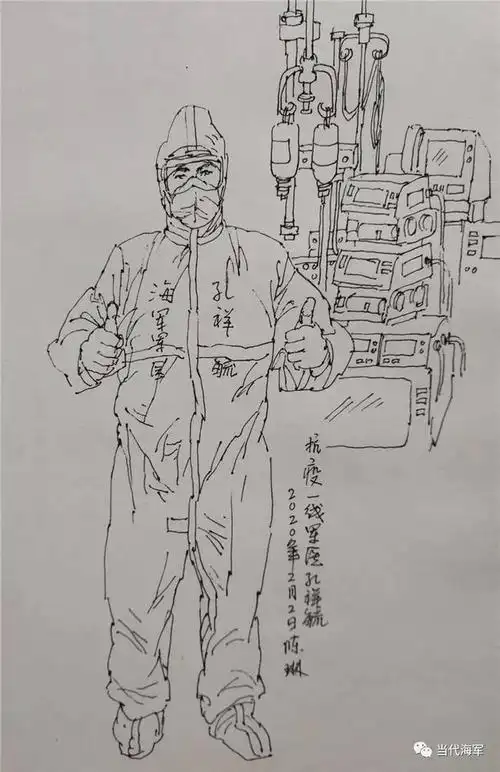 他们用画笔描绘"最美逆行者"