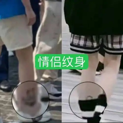 王源和经纪人郑晓梦不但有情侣纹身,晓梦还跟着王源去美国一起住