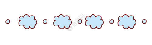 可爱分割线gif图片素材