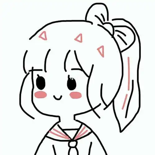 动漫人物画可爱女生怎么画可爱女生简笔画简单好看女孩可爱卡通头像简