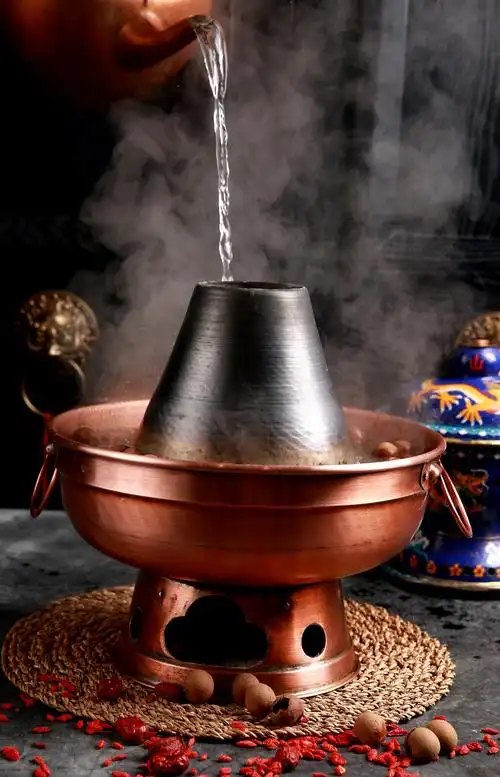 济南祯利美食摄影～铜火锅一组