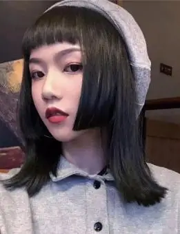 【公主切】姬发式刘海发型 公主切刘海发型图片_发型站_最新流行发型