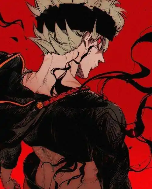 原创黑色五叶草动画我之前也一直在追不过动画完结后