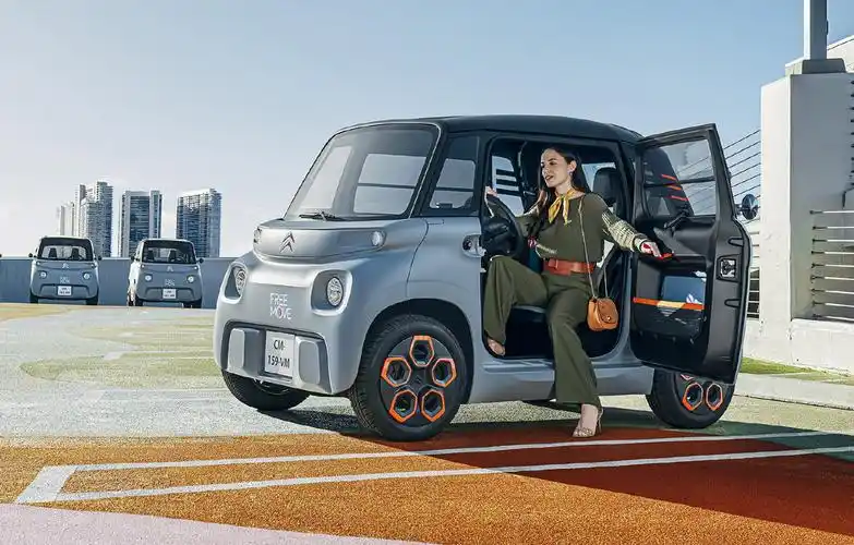 无需驾照就可以开的雪铁龙ami微型电动车发布_太阳能电动汽车网