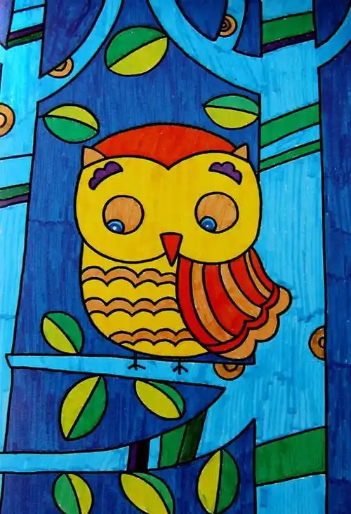 适合儿童的水彩画儿童水彩画教程