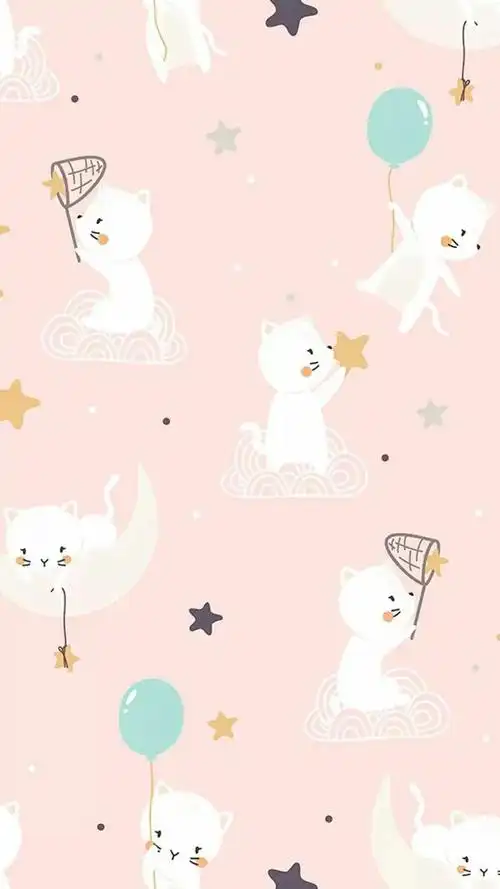 可爱小清新双马尾长发攻软妹御姐古风二次元粉色少女粉萝莉聊天背景