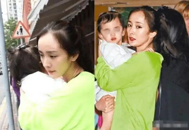 她一年没见女儿,他被骂了_杨幂