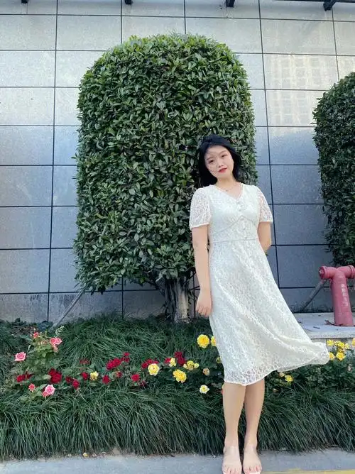 170140斤梨型身材拒绝不了的仙女裙显瘦